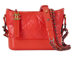 Small Gabrielle, Leather, Coral, 26797320 (2018-19), DB, 3*